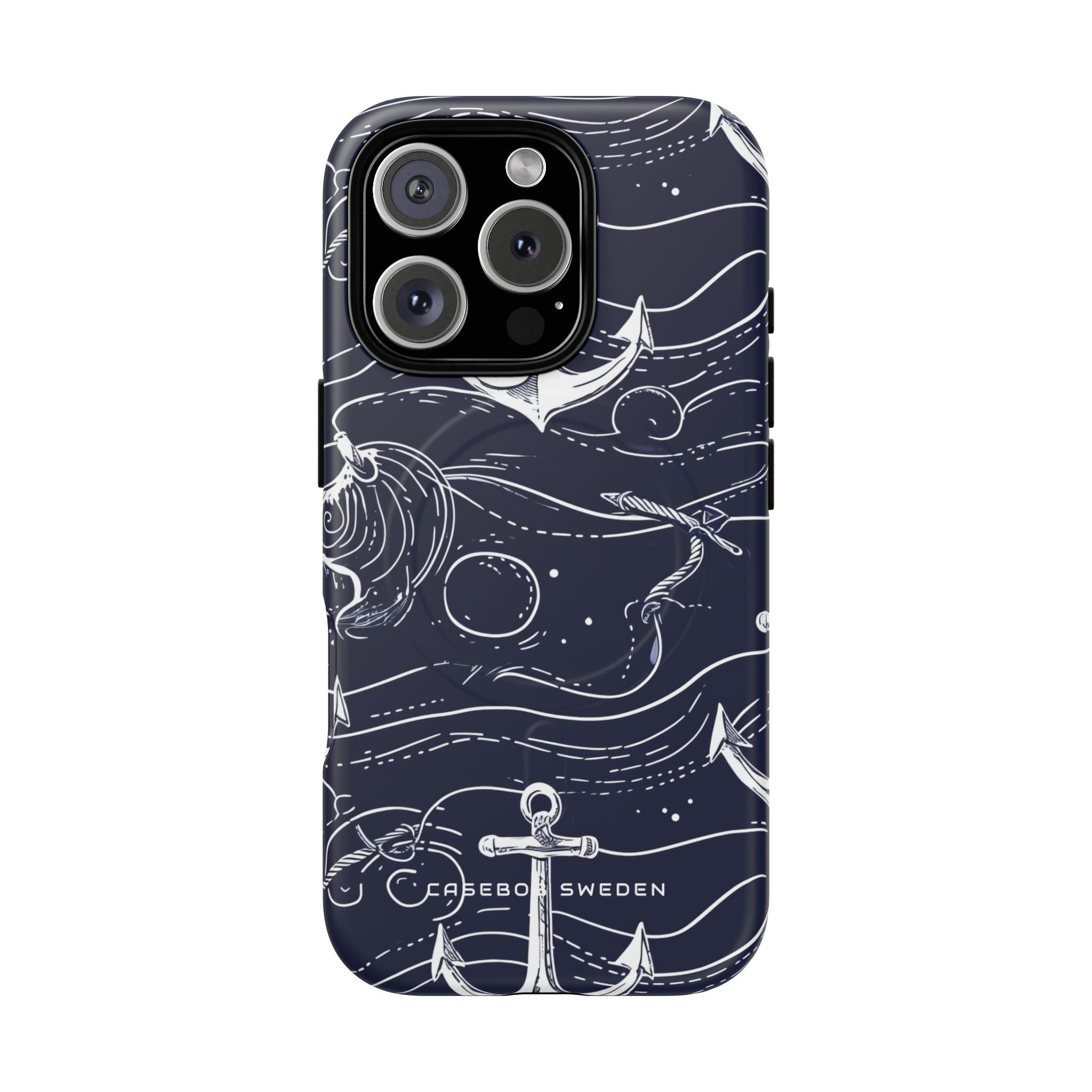 Gradient Anchorflow Waves iPhone 16 | Tough+ Phone Case