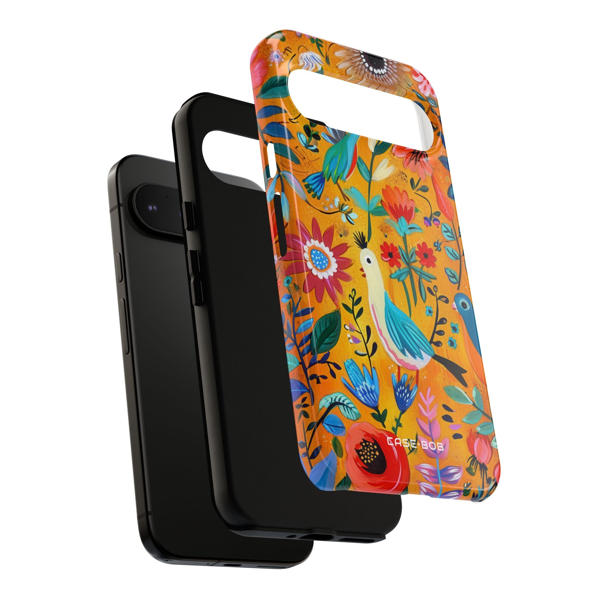 Colorful Birds Bloom Google Pixel 9 Pro XL Case - Tough