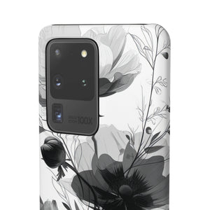 Botanische Eleganz | Schlanke Handyhülle für Samsung