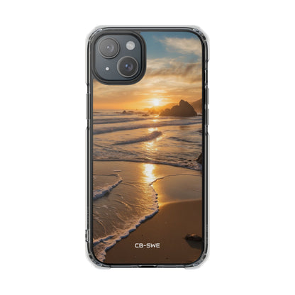 Waves Embrace Shore iPhone Case - Impact