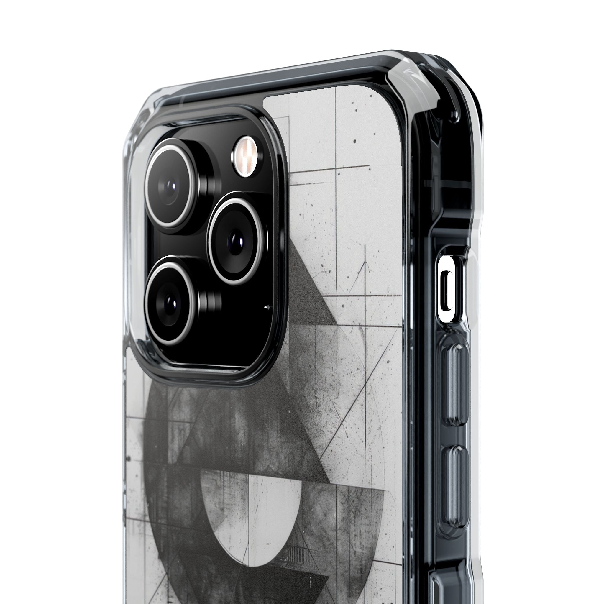 Monochrome Geometry - Phone Case for iPhone