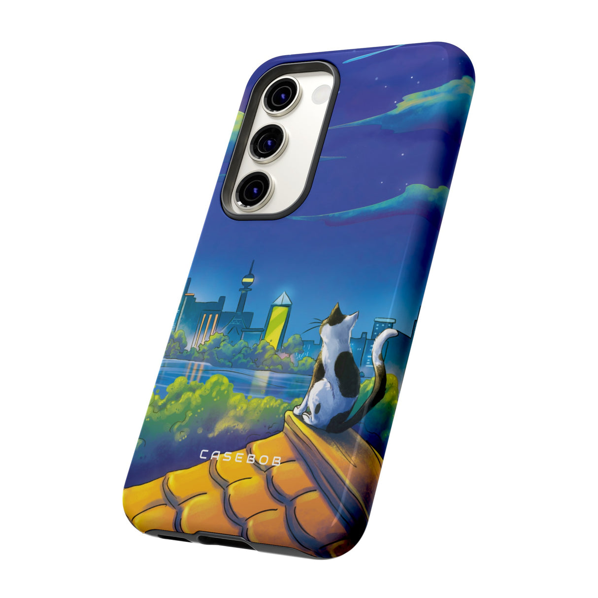 Cat Tin Roof - Protective Phone Case