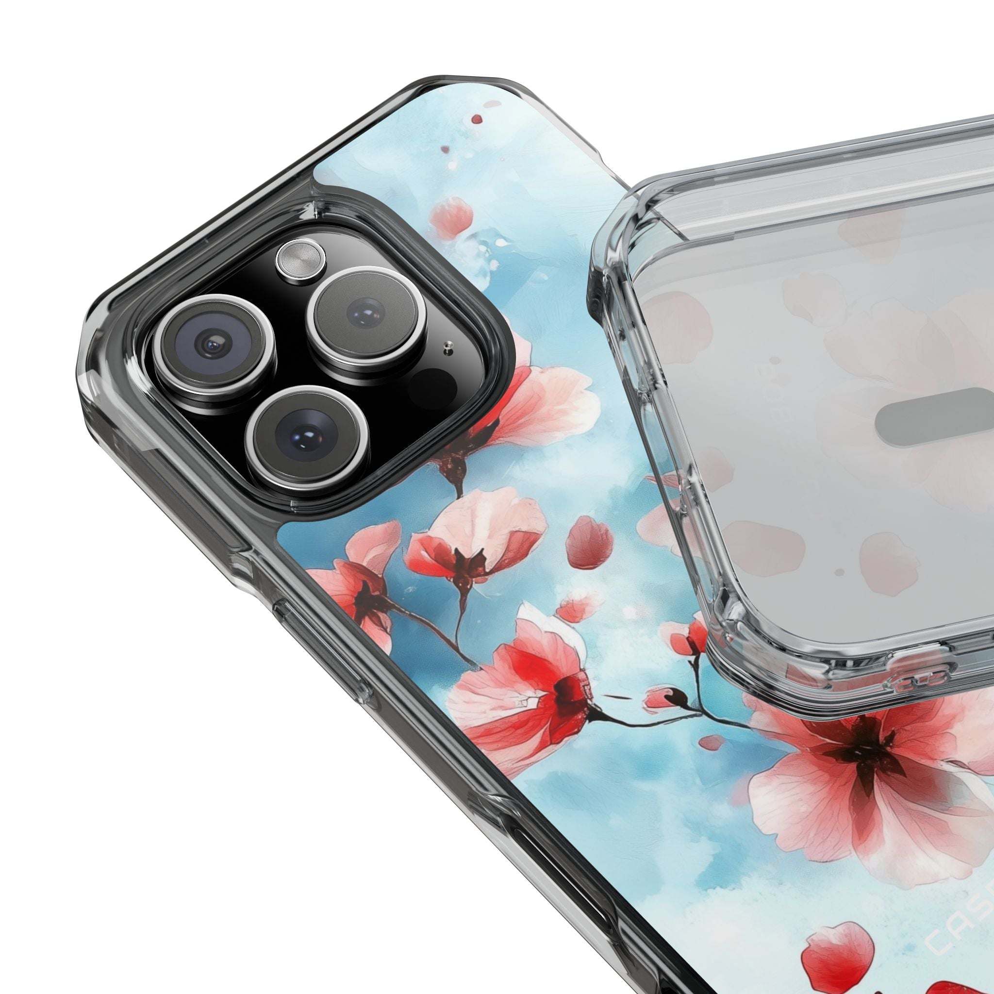 Pink Blossom Drift iPhone 16 Pro Case - Impact