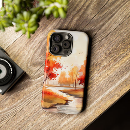 Autumn Leaves Dance - iPhone Case