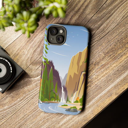 Waterfall at National Park iPhone Case (Protective)