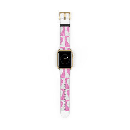 Glitter Heartgrid - Watch Band
