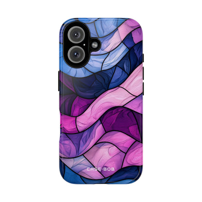 Wavelike Glow iPhone 16 Plus Case - Tough