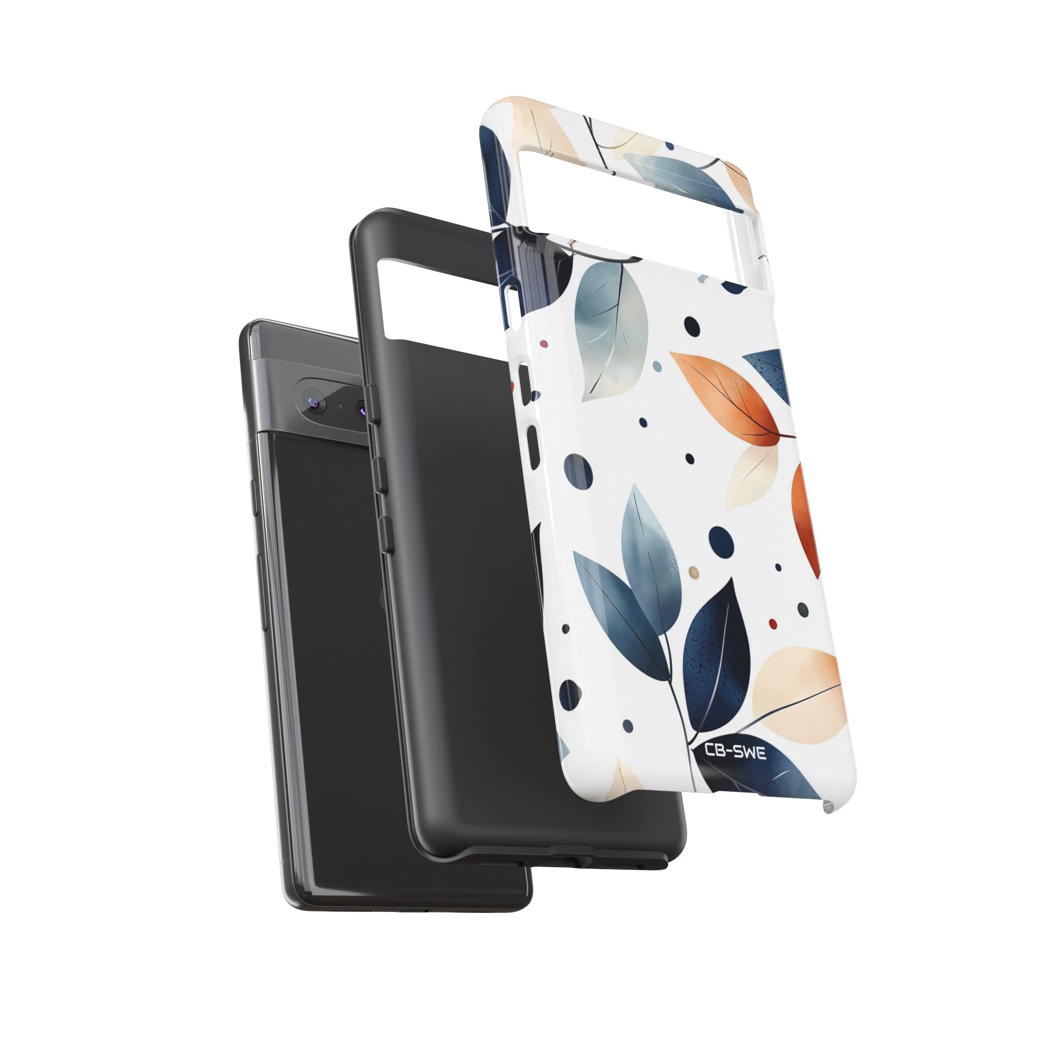 Leaves And Circles - Google Pixel Case