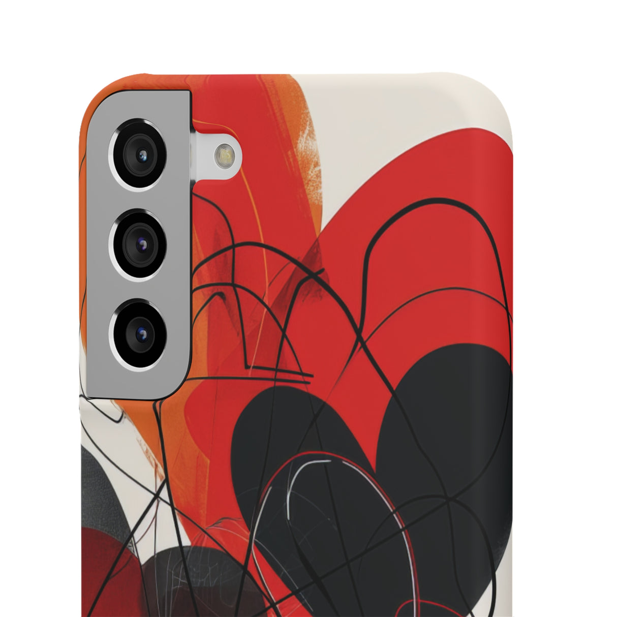 Fiery Hearts | Slim Phone Case for Samsung