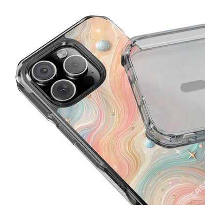 Iridescent Swirls iPhone 16 Pro Case - Impact