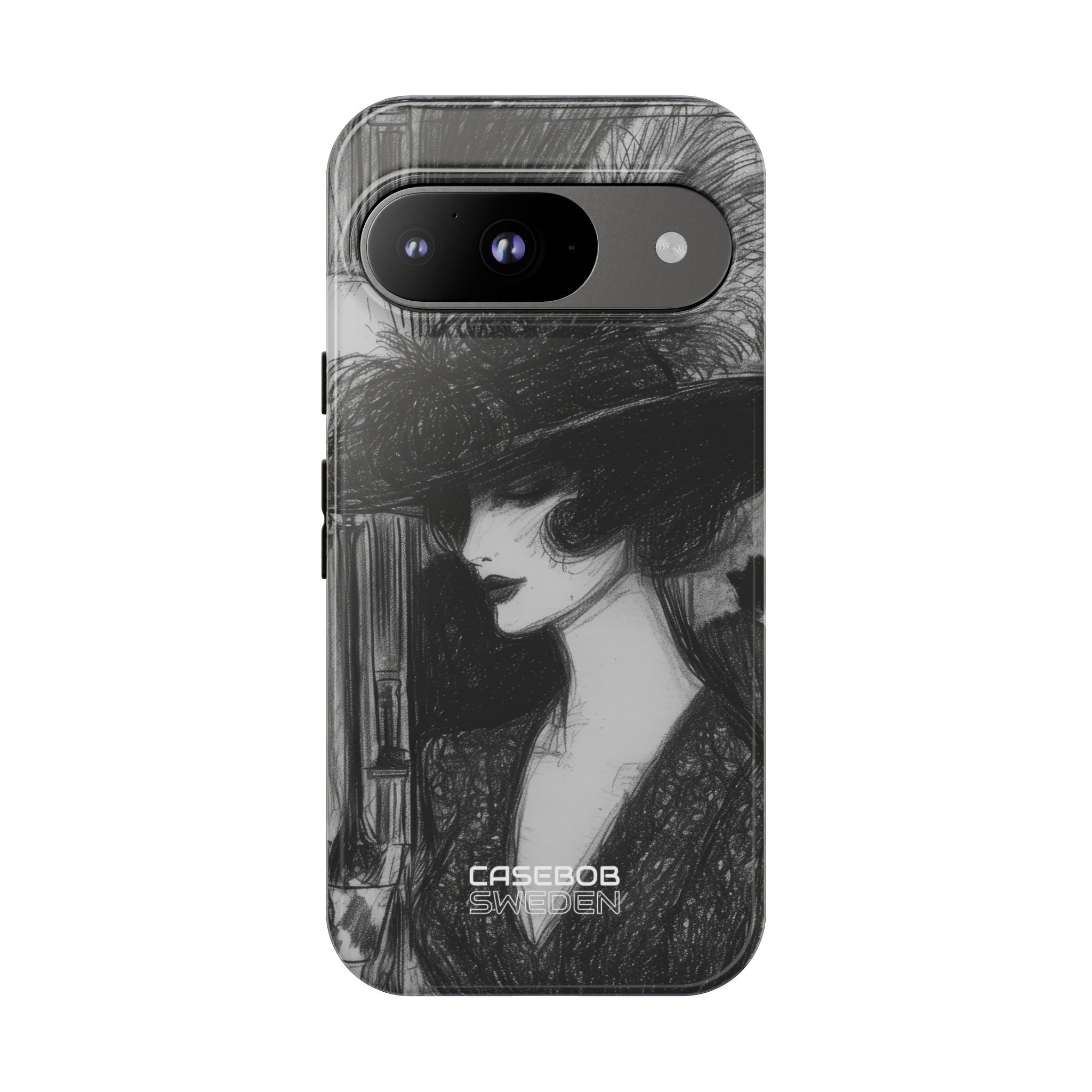 Vintage Feather Elegance Google Pixel 9 - Tough