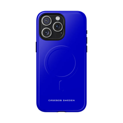 Medium Blue iPhone 15 | Tough+ Phone Case