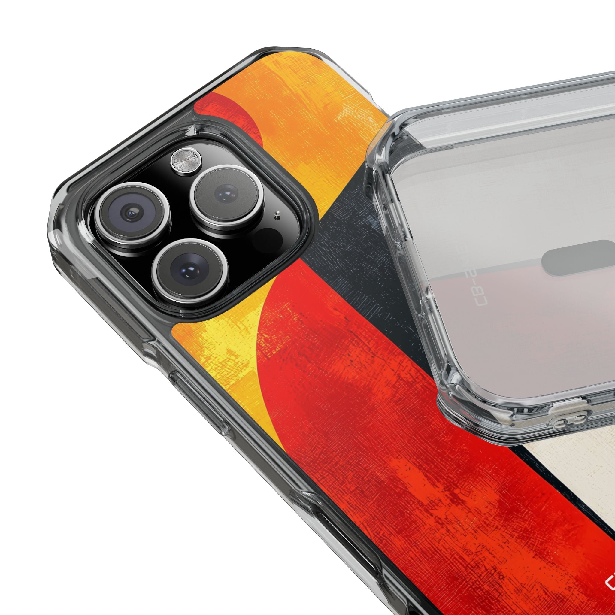 Vibrant Flowing Shapes iPhone Case - Impact