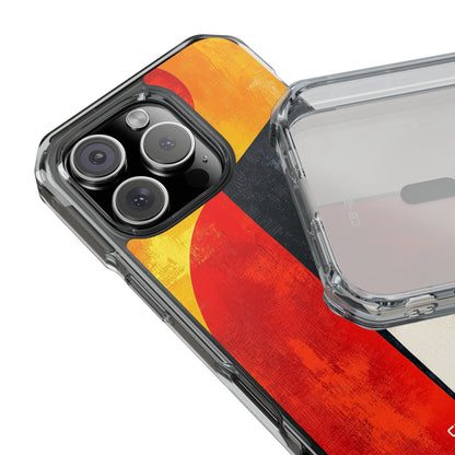 Vibrant Flowing Shapes iPhone Case - Impact