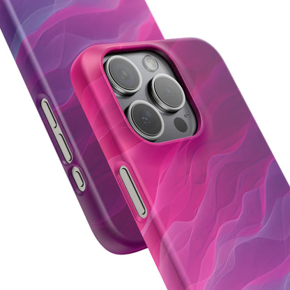 Gradient Oceanflow Waves iPhone 15 - Slim Phone Case