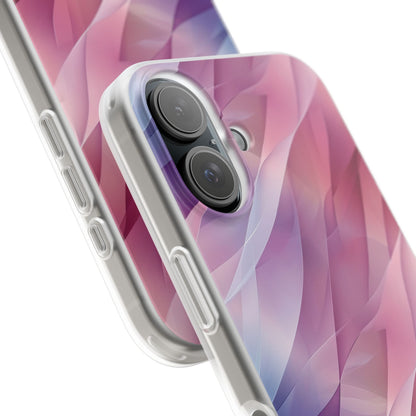 Pink Wave iPhone 16 Case - Soft