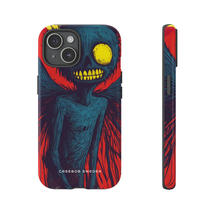 Gothic Winged Apparition iPhone 15 - Tough Phone Case