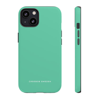 Medium Aquamarine iPhone 13 - Tough Phone Case