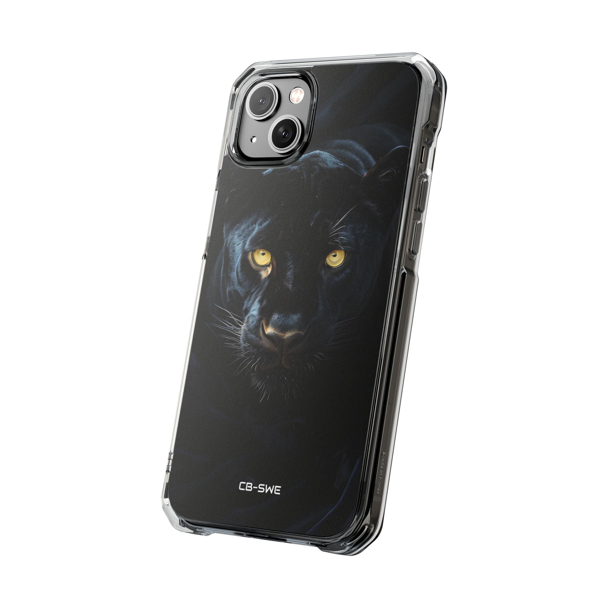 Mysterious Panther Gaze iPhone Case - Impact