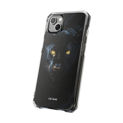 Mysterious Panther Gaze iPhone Case - Impact