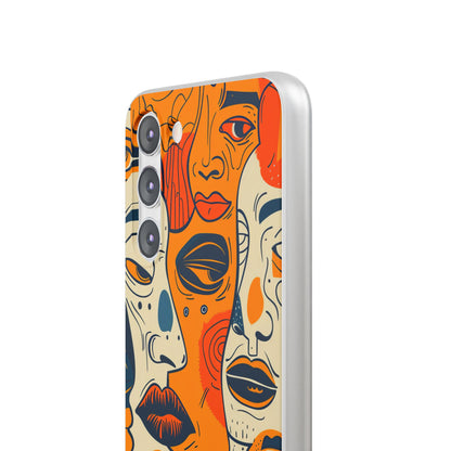 Gradient Face Mosaic Samsung S23 - Flexi Phone Case