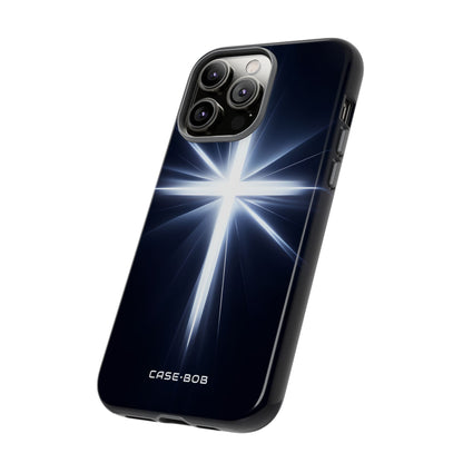 Glowing Crossburst iPhone 14 Pro Max Case - Tough