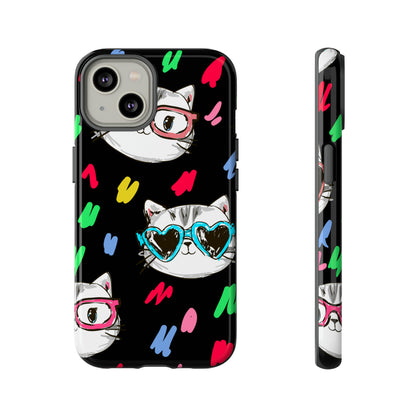 Cat Coloring - Protective Phone Case