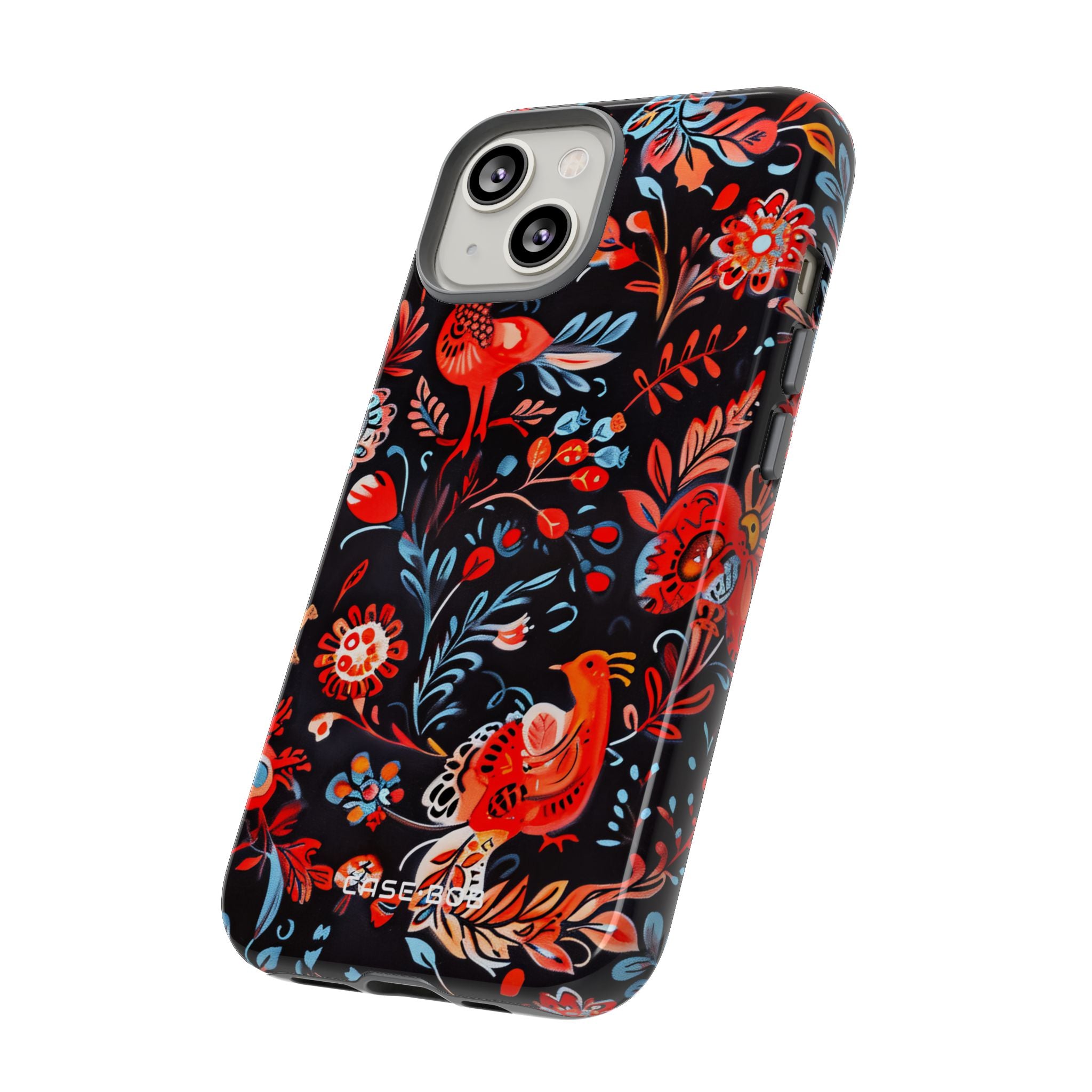 Vivid Birdscape iPhone 14 Case - Tough