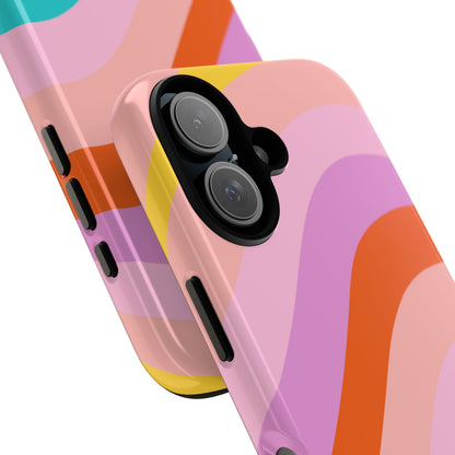 Fluid Color Waves - iPhone Case