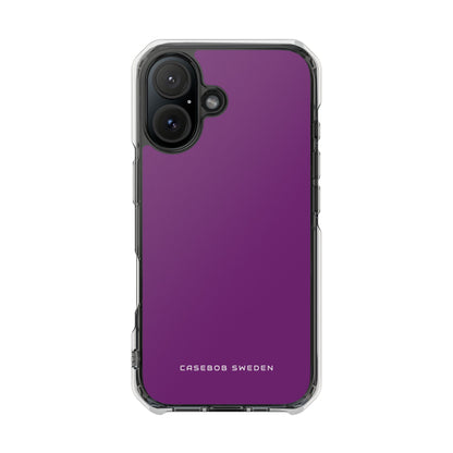 Purple iPhone 16 - Clear Impact Phone Case