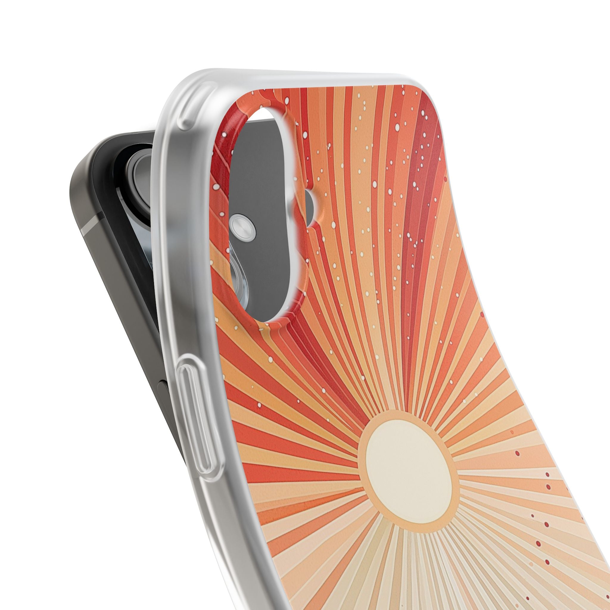 Solar Bloom iPhone 16 Plus Case - Soft