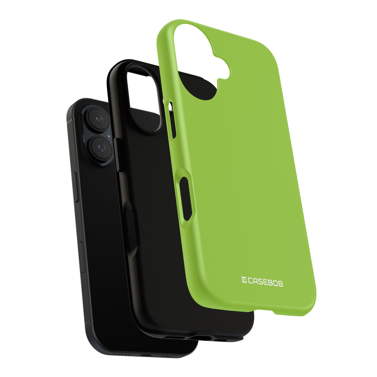 Lime Green Minimalist Canvas - for iPhone 16