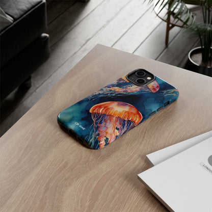 Jellyfish Dance Gracefully - iPhone Case