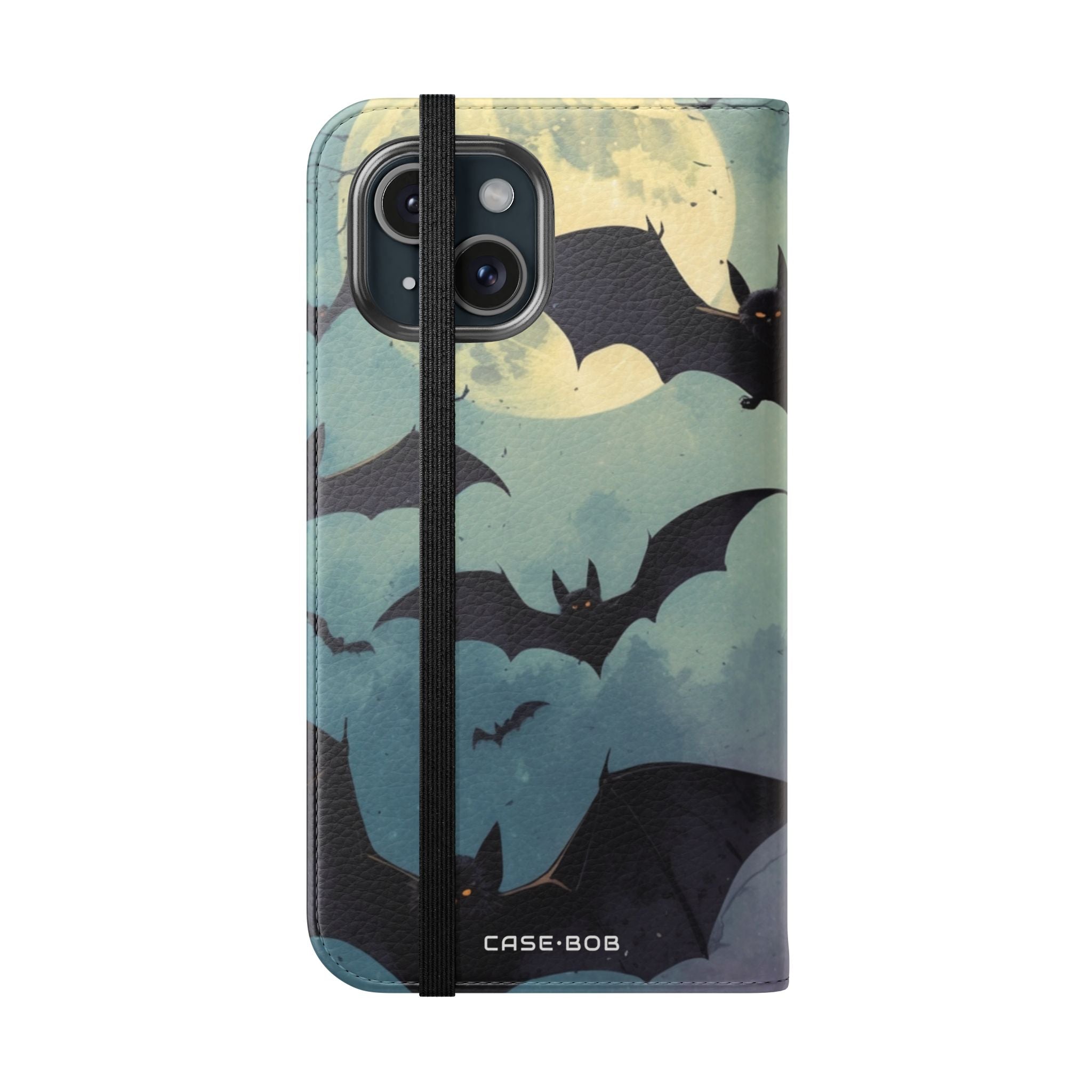 Glowing Bat Wings - iPhone 15 Case - Wallet