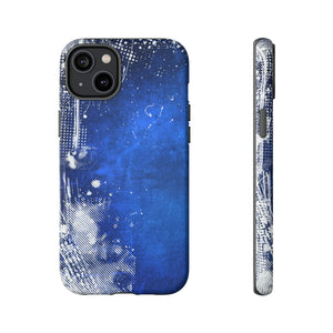 Grunge Blue - Protective Phone Case