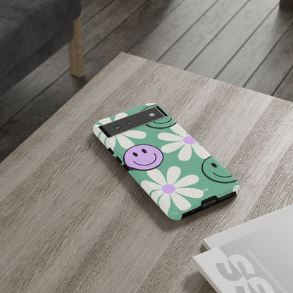 Playful Retro Blooms - Google Pixel Case