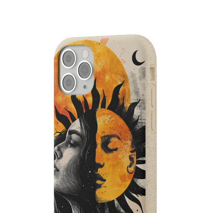 Sunlit Duality | Biodegradable Phone Case