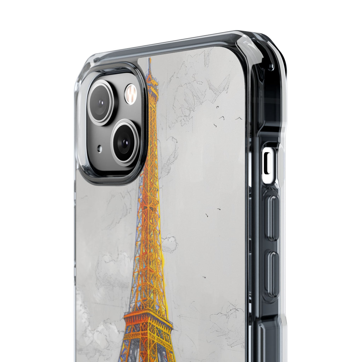 Autumnal Parisian Glow - Phone Case for iPhone (Clear Impact - Magnetic)