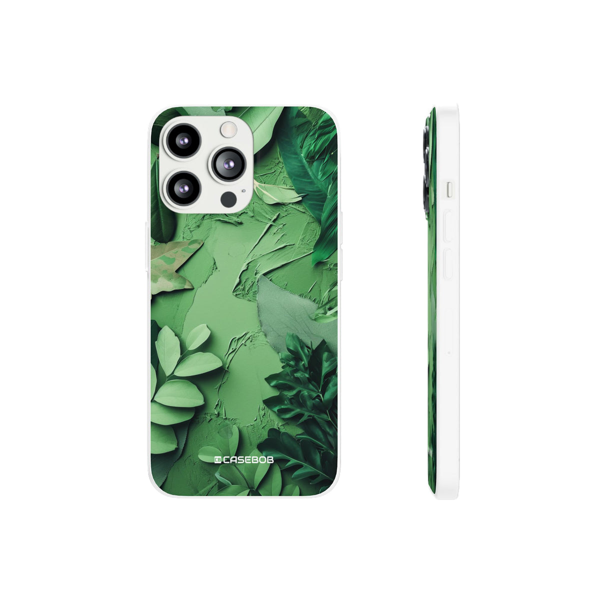 Pantone Greene Design | Handyhülle für iPhone (Flexible Hülle)