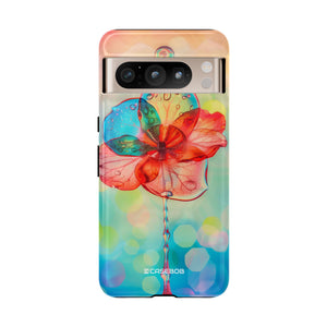 Dreamy Liquid Bloom | Protective Phone Case for Google Pixel