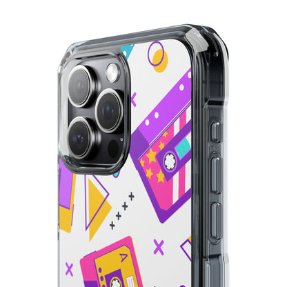 Retro Cassette Chaos iPhone Case - Impact