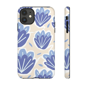 Light Blue Happy Flower - Protective Phone Case