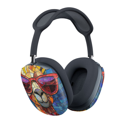 Sunglass Llama Mosaic - AirPod Max Case