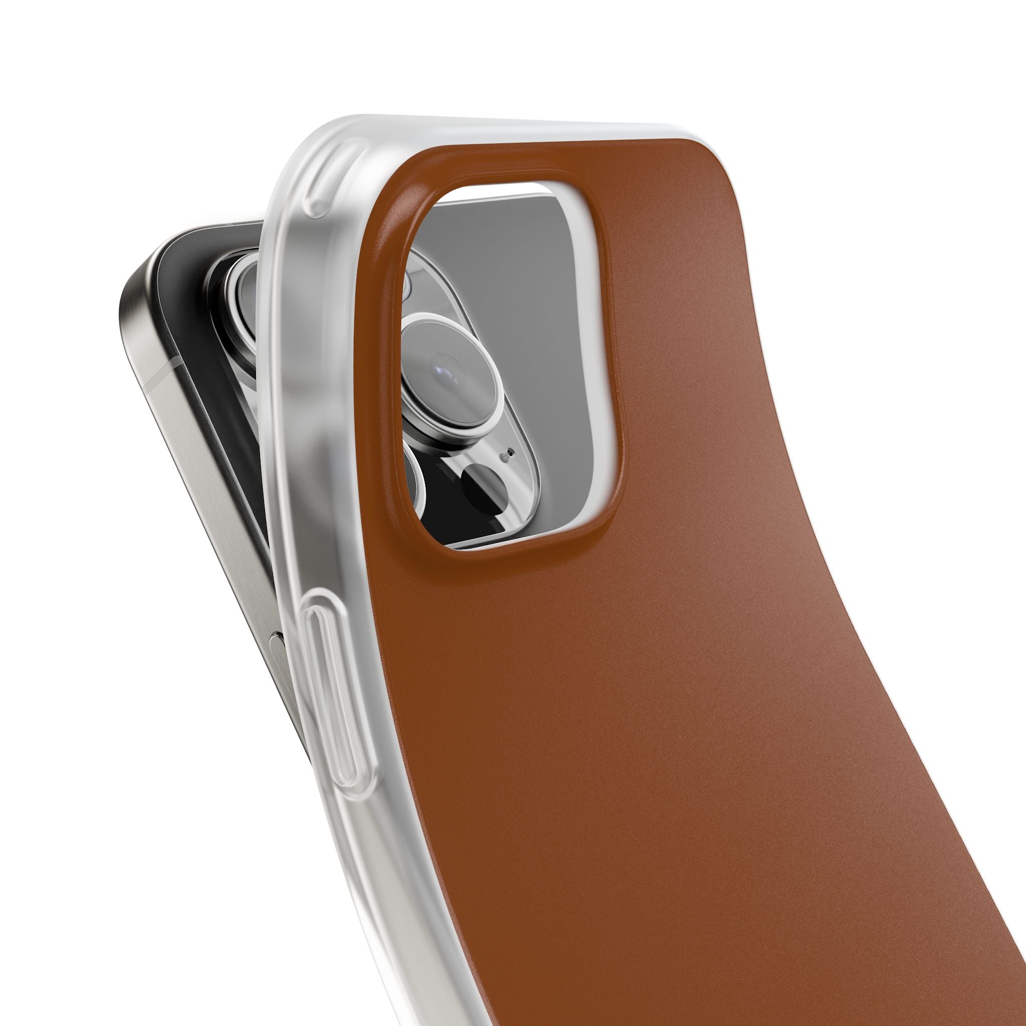 Saddle Brown iPhone 16 - Flexi Phone Case