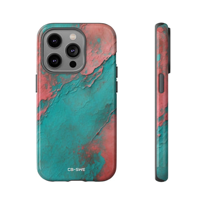 Turbulent Coral Flow - iPhone Case