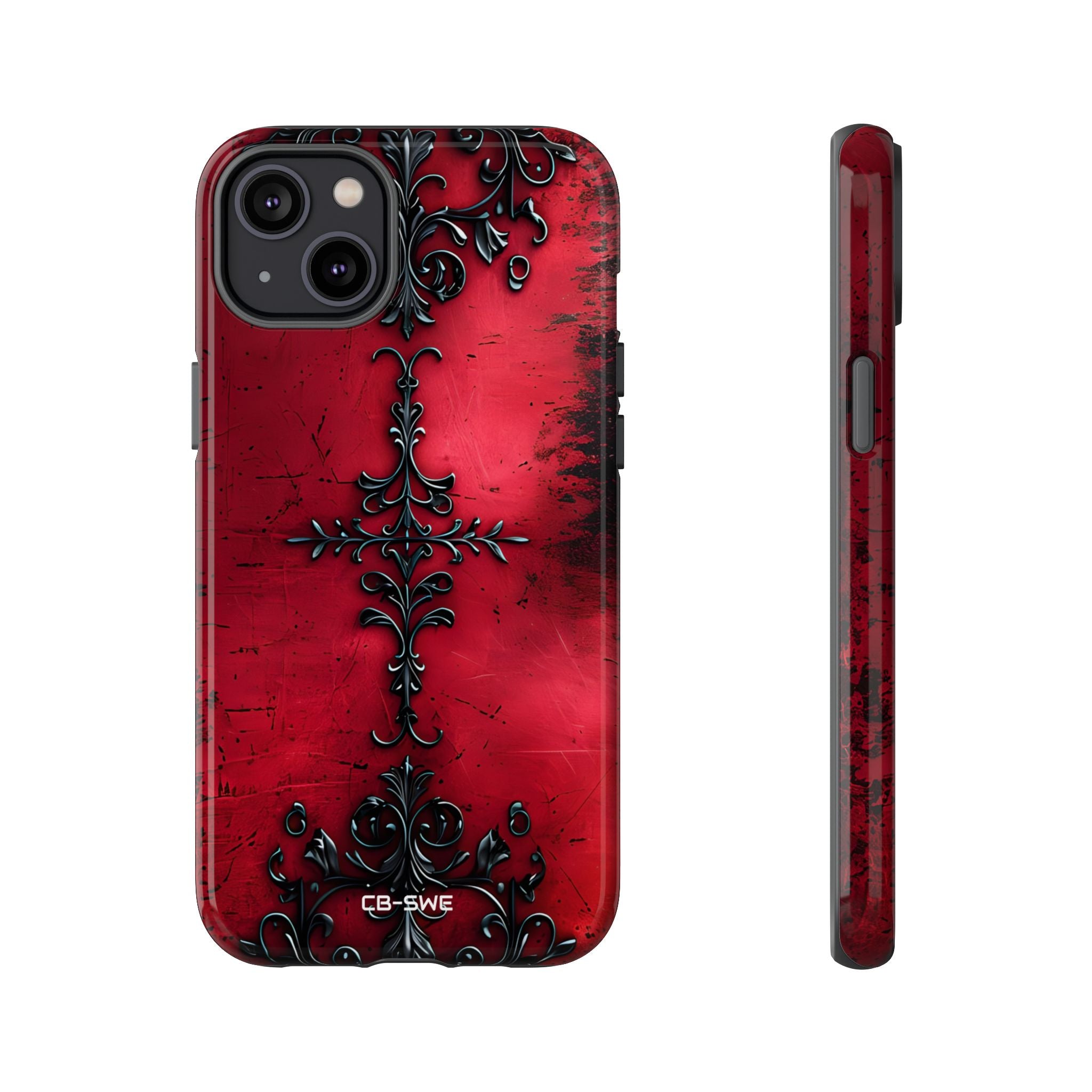 Gothic Crimson Emblem - iPhone Case