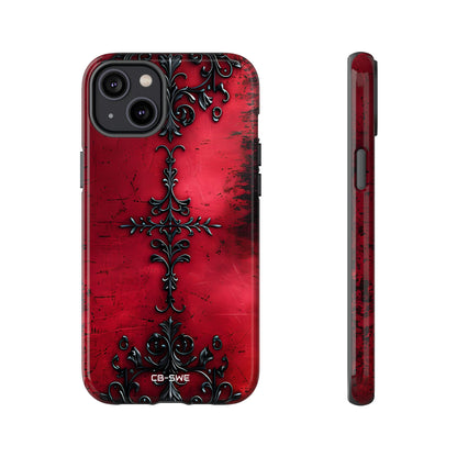 Gothic Crimson Emblem - iPhone Case