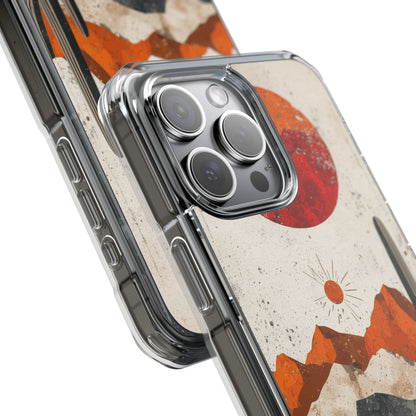 Desert Sun Rises iPhone Case - Impact