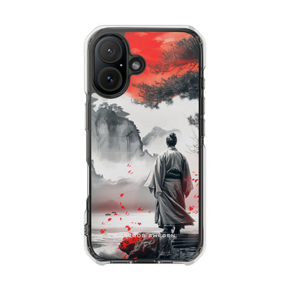 Zen Harmony: Japanese Serenity in Motion iPhone 16 - Clear Impact Phone Case