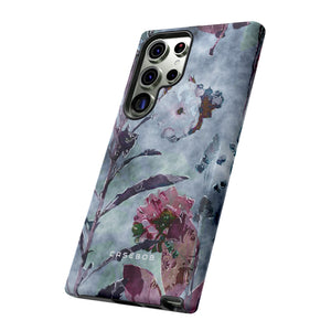 Monochrome Roses, Peonies & Asters - Protective Phone Case